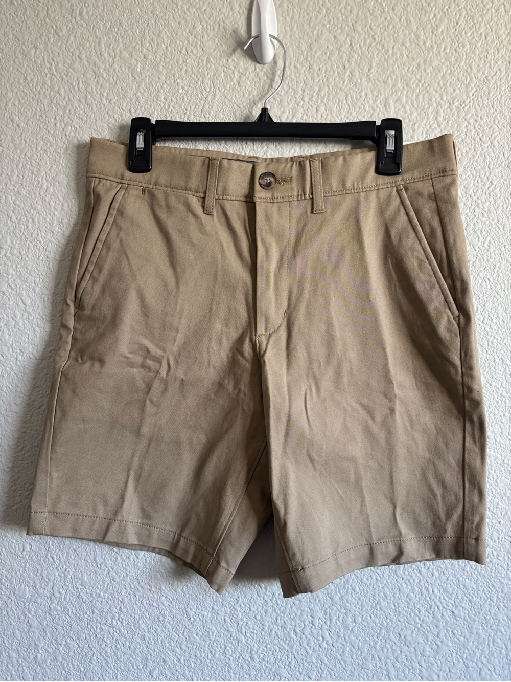 Sonoma Chino Shorts Flat Front Tan Men’s Size 30